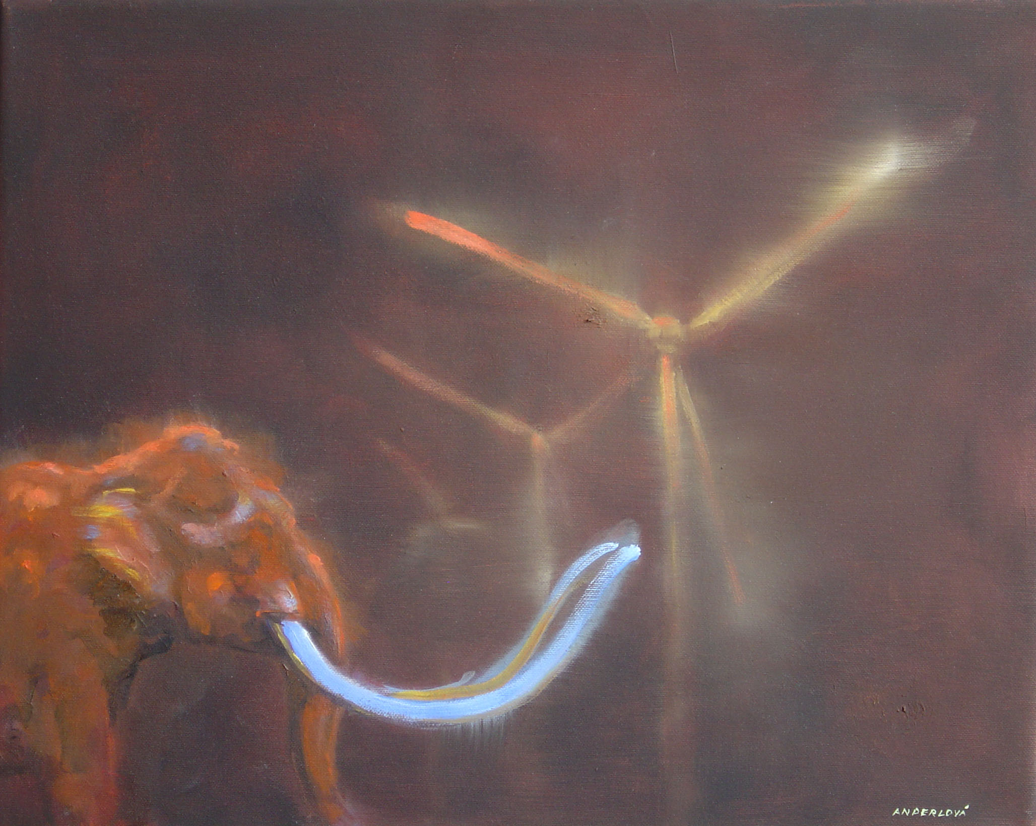 mamut,40x50cm,2009